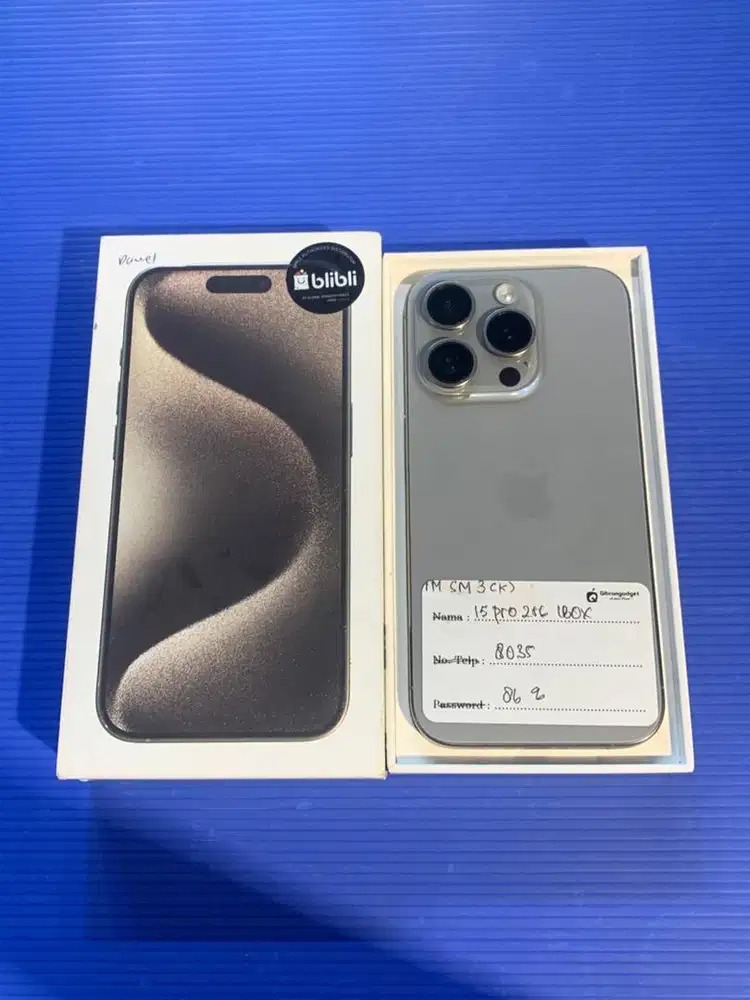 IPHONE 15 PRO 256GB EX IBOX