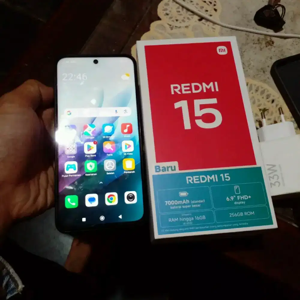 Mi 15 NFC 8/256gb fullset resmi