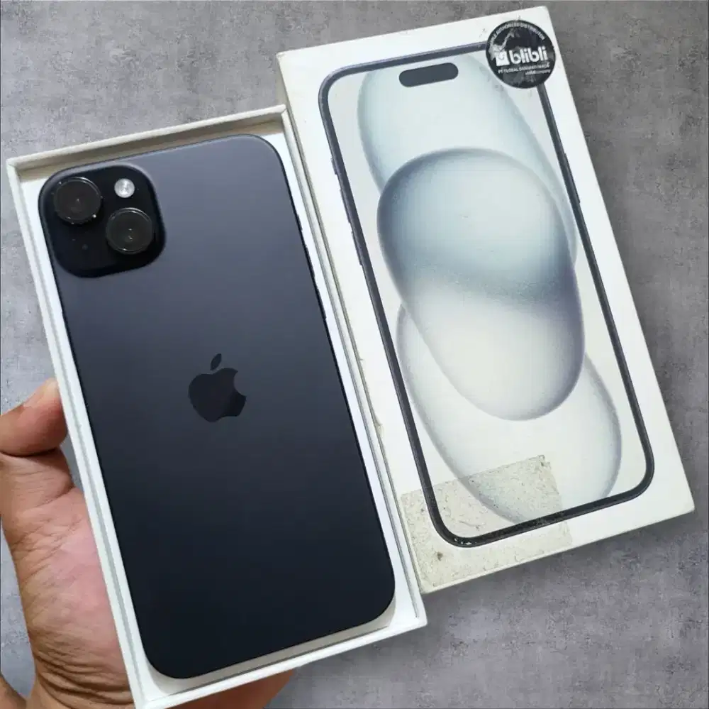 Iphone 15 Plus 128 GB Ex ibox Istimewa