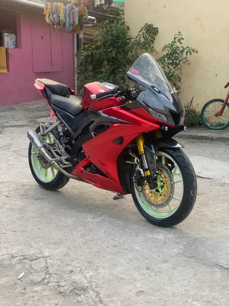 Yamaha r15 v3 2017 motor rawatan gresh