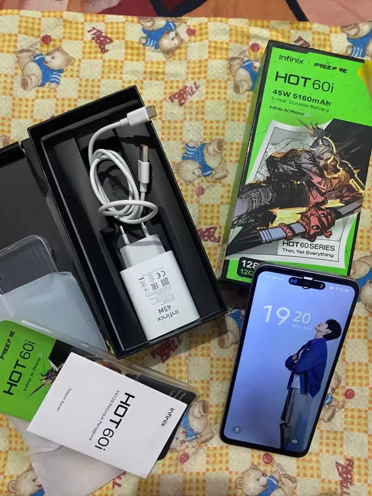 Infinix HOT 60i Fullset