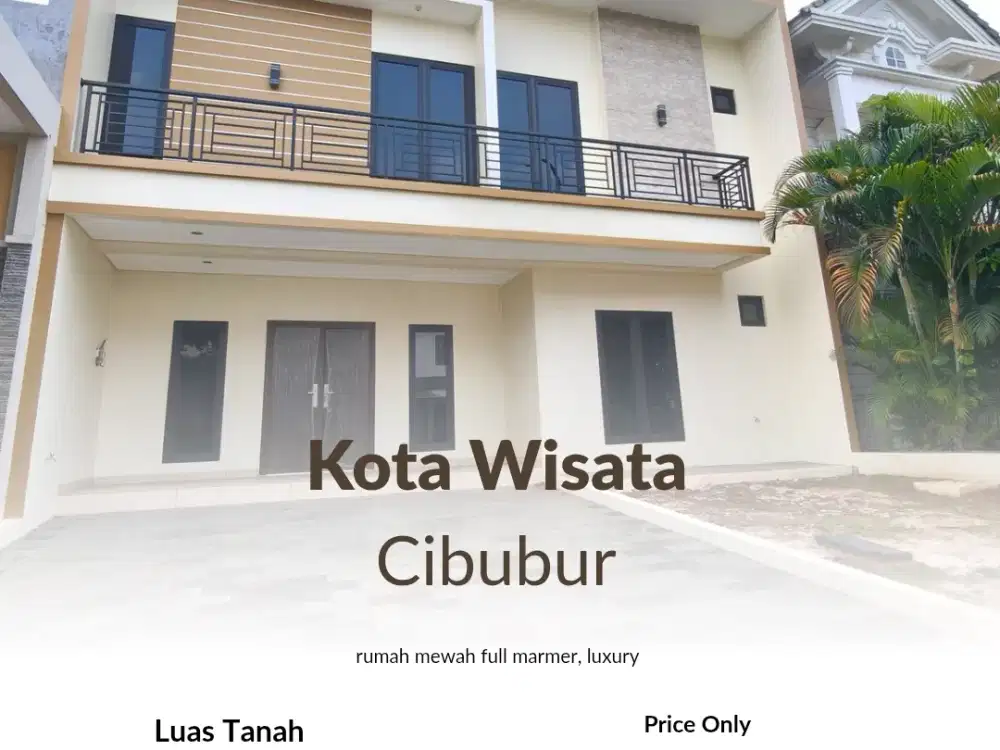 termurah rumah kota wisata Cibubur like new