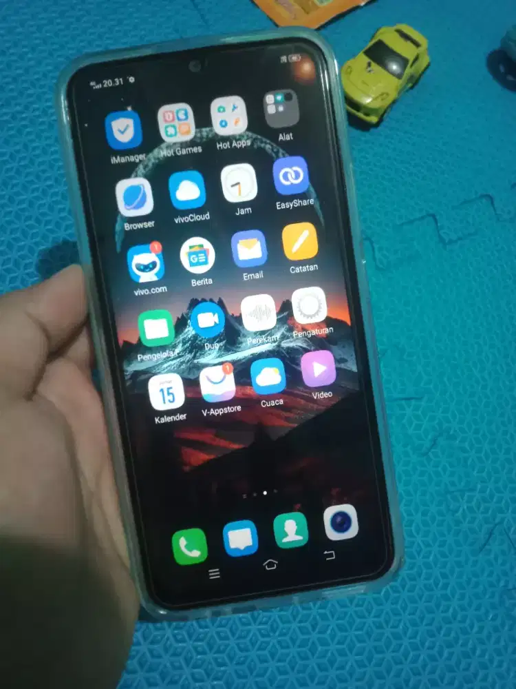 Vivo y12 ram 3/32 normal batangan aja minus pemakaian aja.