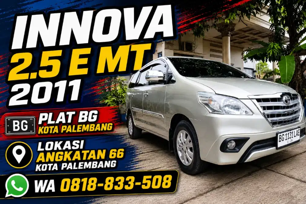 INNOVA 2.5 E MT 2011 DIESELANUAL