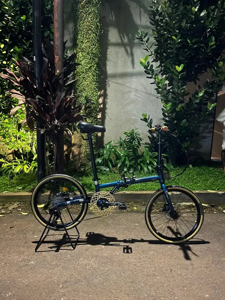 Sepeda Lipat Clips BLUE !!!