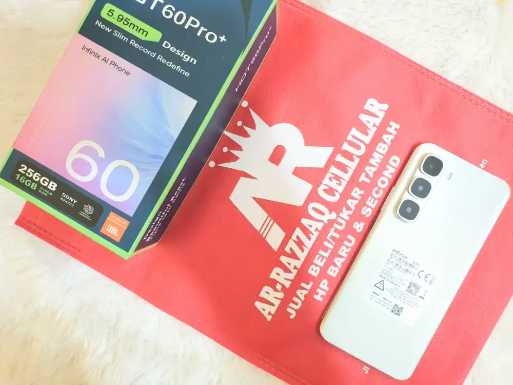 INFINIX HOT 60 pro plus 8+8/256
GARANSI SAMPAI 09/01/2027