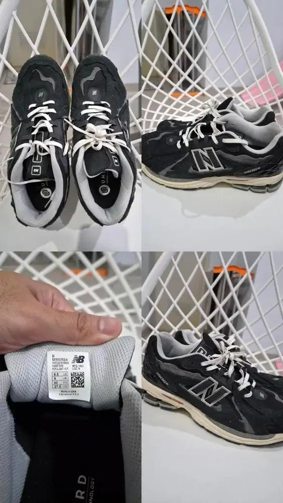 Di jual murah sepatu branded bekas untuk pria