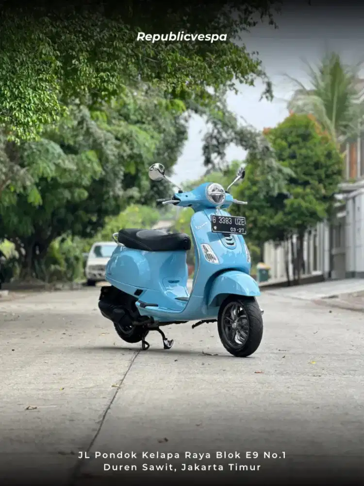 DIJUAL VESPA LX 125 IGET FACELIFT TAHUN 2022 PERFECT CONDITION