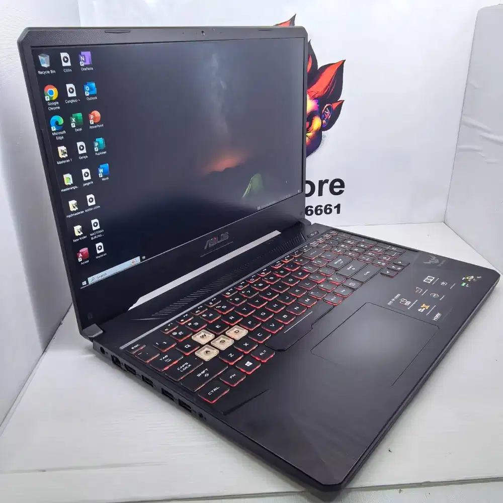 MULUS SIAP COD : Asus TUF GAMING FX505DD Ryzen 5 gen 3 8/256 GTX1050 N