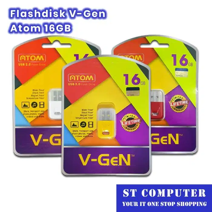Flashdisk V-Gen Atom 16GB
