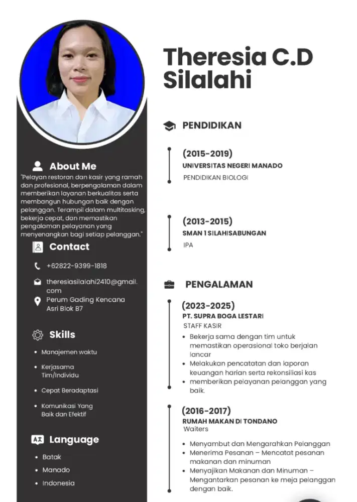 Saya mencari pekerjaan