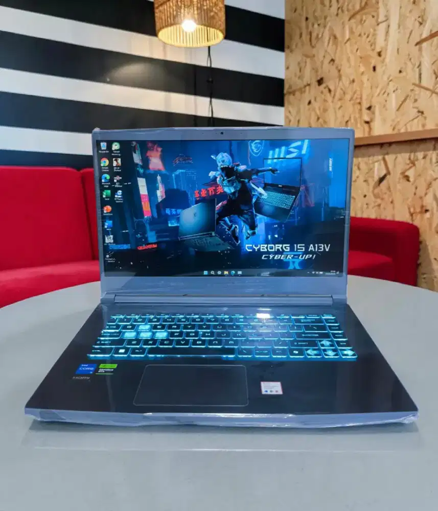 MSI Thin 15-VG B12 [GEN 12] RAM 16GB SSD 512GB DUAL VGA RTX