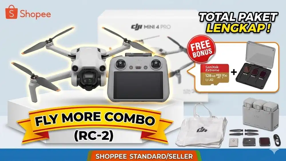 [SECOND] DJI Mini 4 Pro Fly More Combo (RC-2)