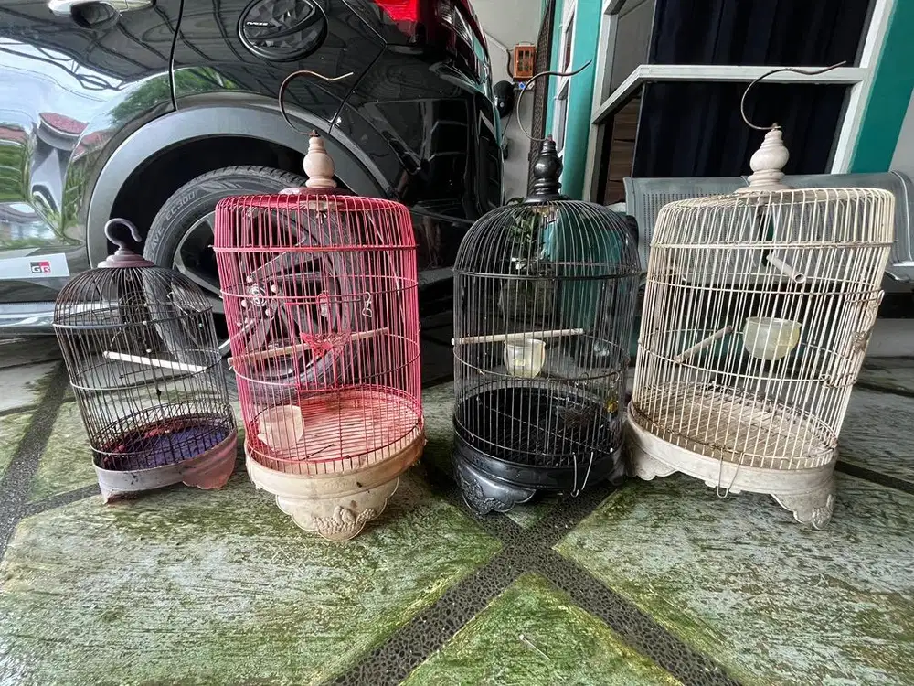 Kandang burung besi