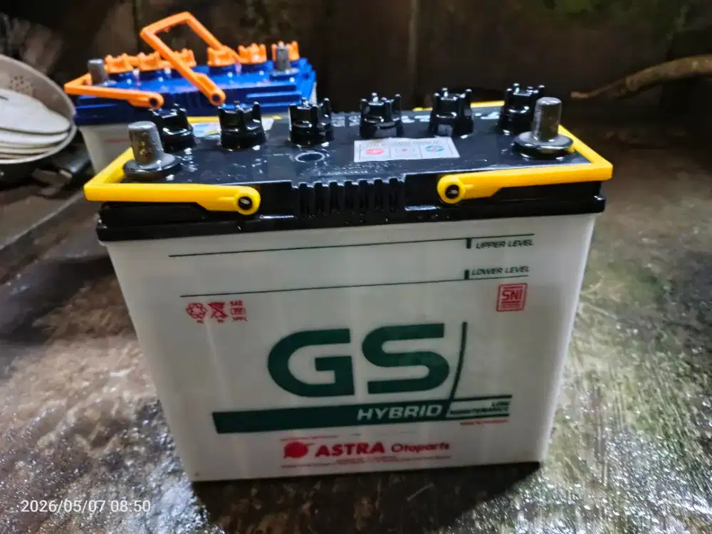 Aki gs hybrid NS60 kondisi josjis