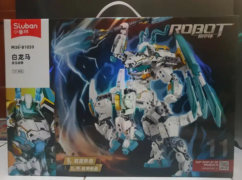 Dijual Sluban Robot Whute Horse M38-B1059