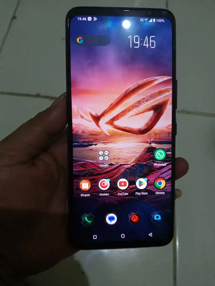 Asus ROG phone 5s ram12/256