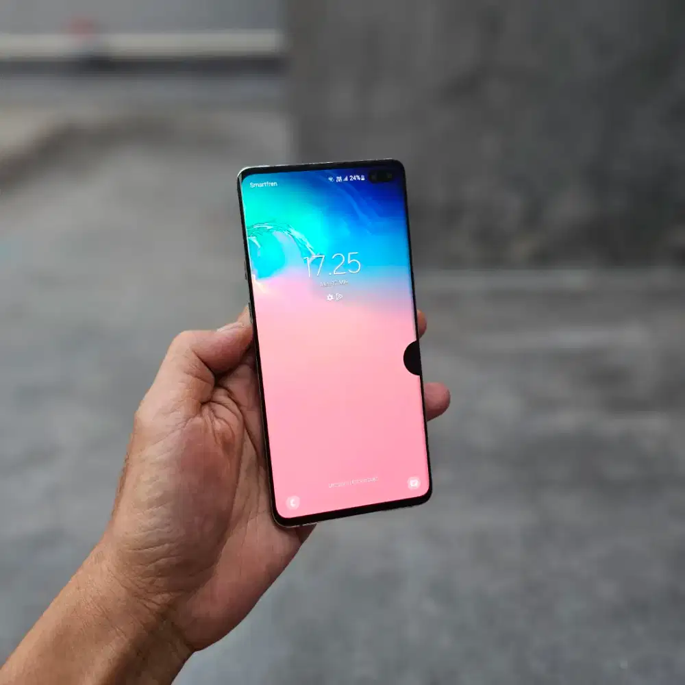 SAMSUNG GALAXY S10 PLUS SEIN 8/128 MULUS MINUS TOMPEL FUNGSI NORMAL