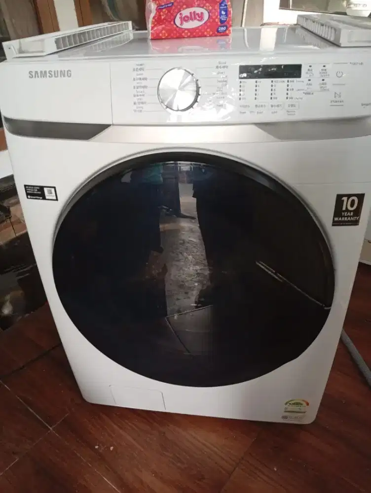 mesin cuci samsung 21 kg josss mulus seperti baru