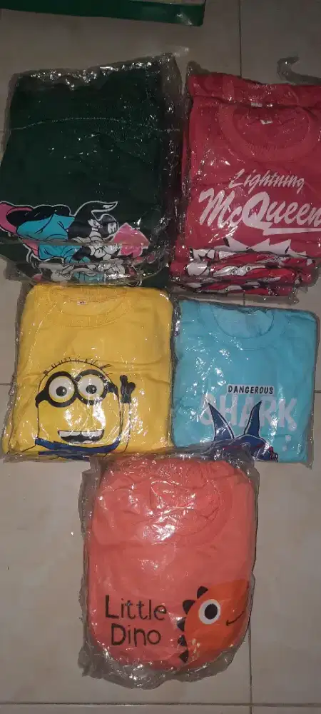 Setelan joger anak 2-6 tahun mix size