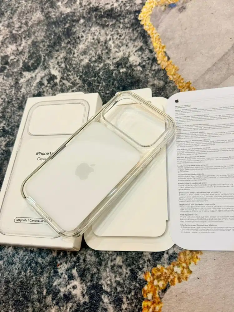 Clear Case Original Apple iphone 17 PRO MagSafe