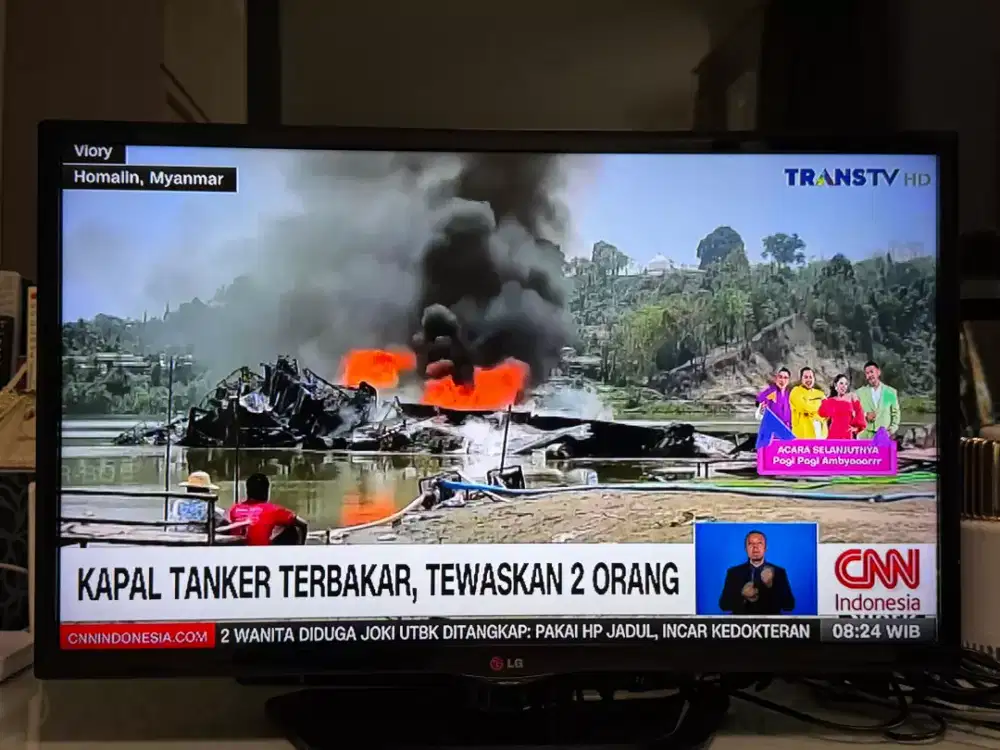 TV LG 32 inc LED kondisi Mulus 99%