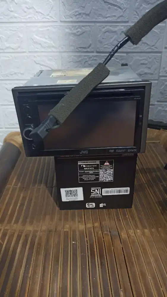 Dijual Head unit JVC original copotan Jazz GE8 2014