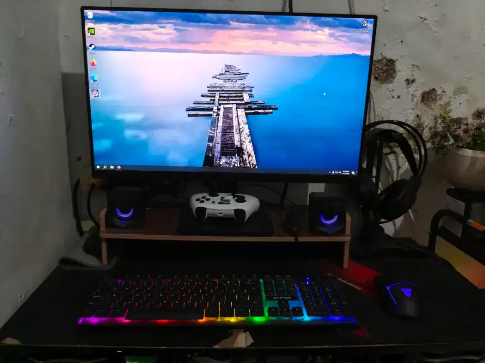 JUAL PC GAMING FULLSET + DUS