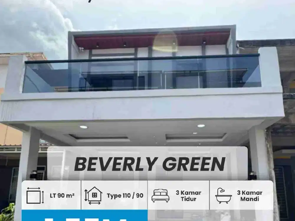 DIJUAL RUMAH MEWAH  BEVERLY GREEN, BATAM CENTER