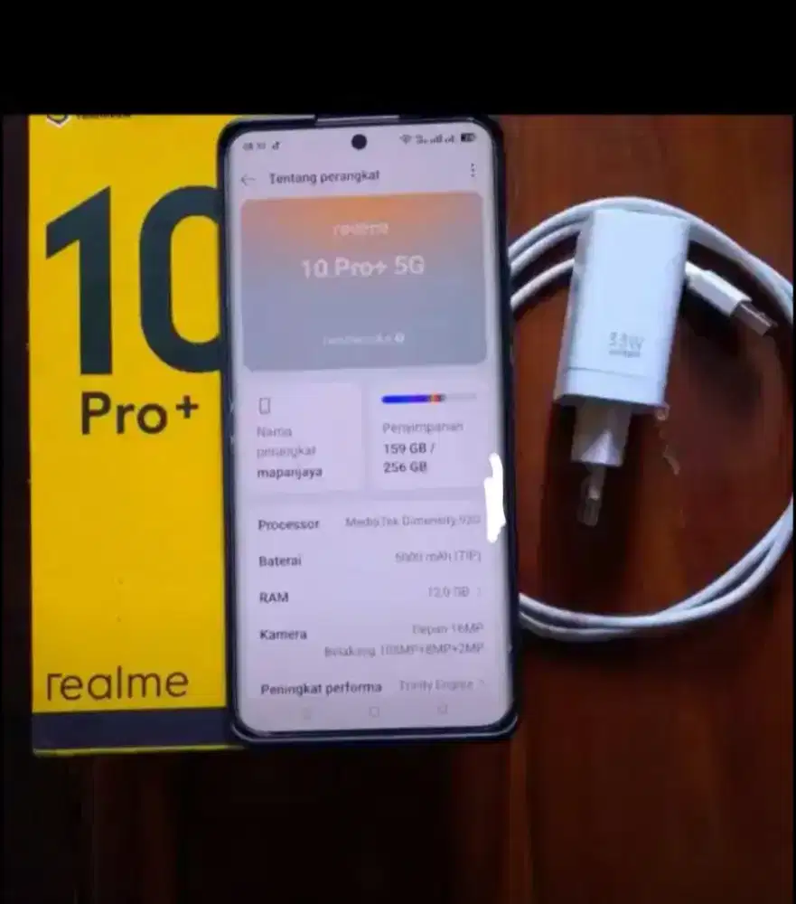 Realme 10 Pro+ plus Fullset 5G Ram 12/256