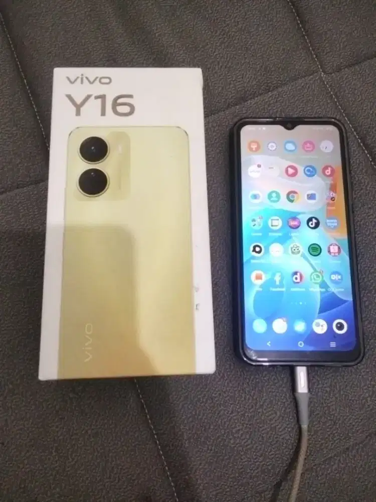 Jual HP vivo y16 fullset