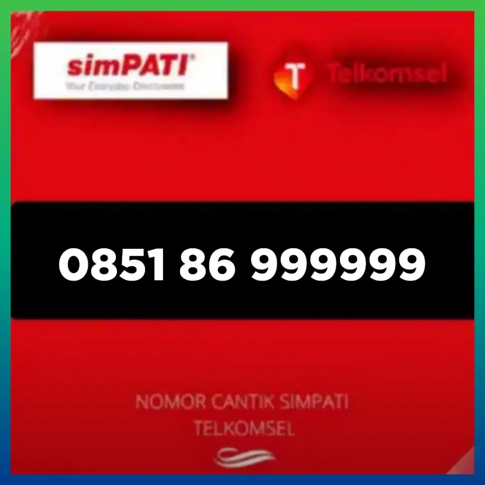 Perdana nomor cantik simpati Telkomsel super