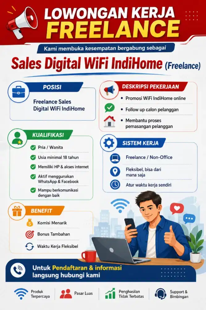 LOWONGAN KERJA FREELANCE