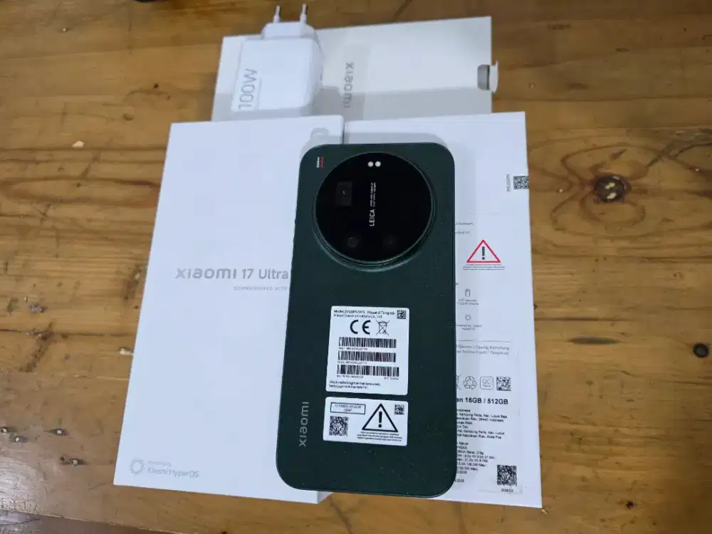 Xiaomi 17 ULTRA 16/512GB RESMI INDO LIKE NEW 1 BULAN PAKEK ON PANJANG