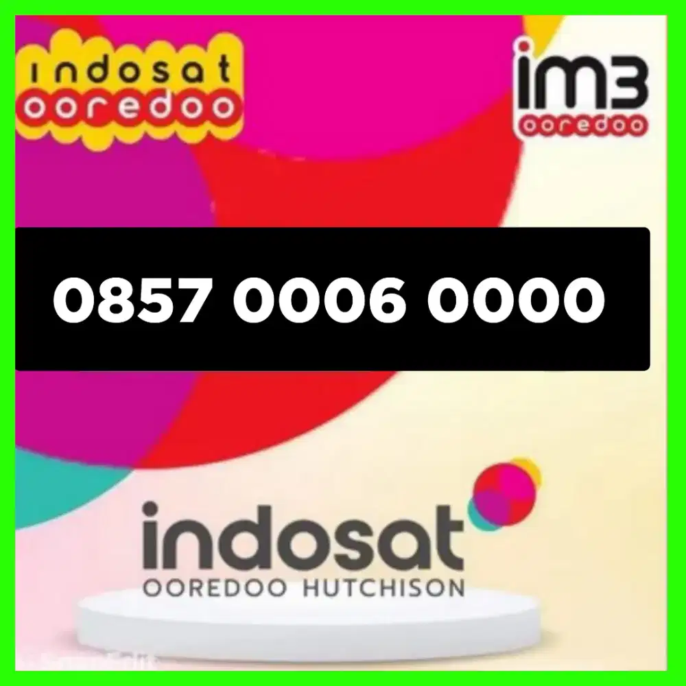 Nomor cantik Indosat Im3 super istimewa