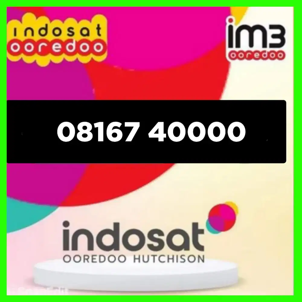 Nomor cantik Indosat Im3 super