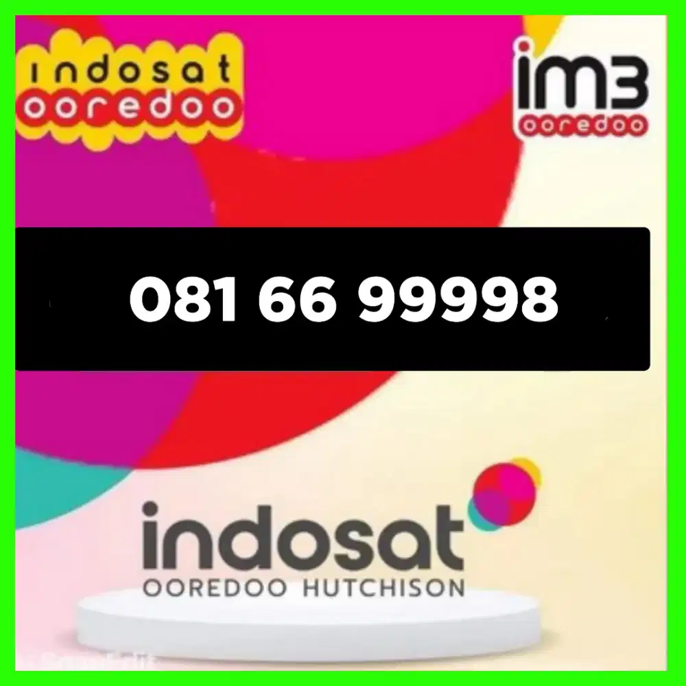 Nomor cantik Indosat Im3 super