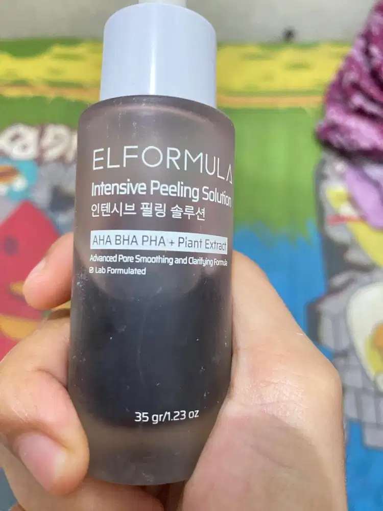 Elformula eksfoliasi wajah