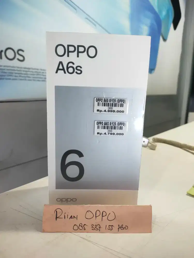 Oppo A6S 8/128gb ATLANTIS DAHSYAT