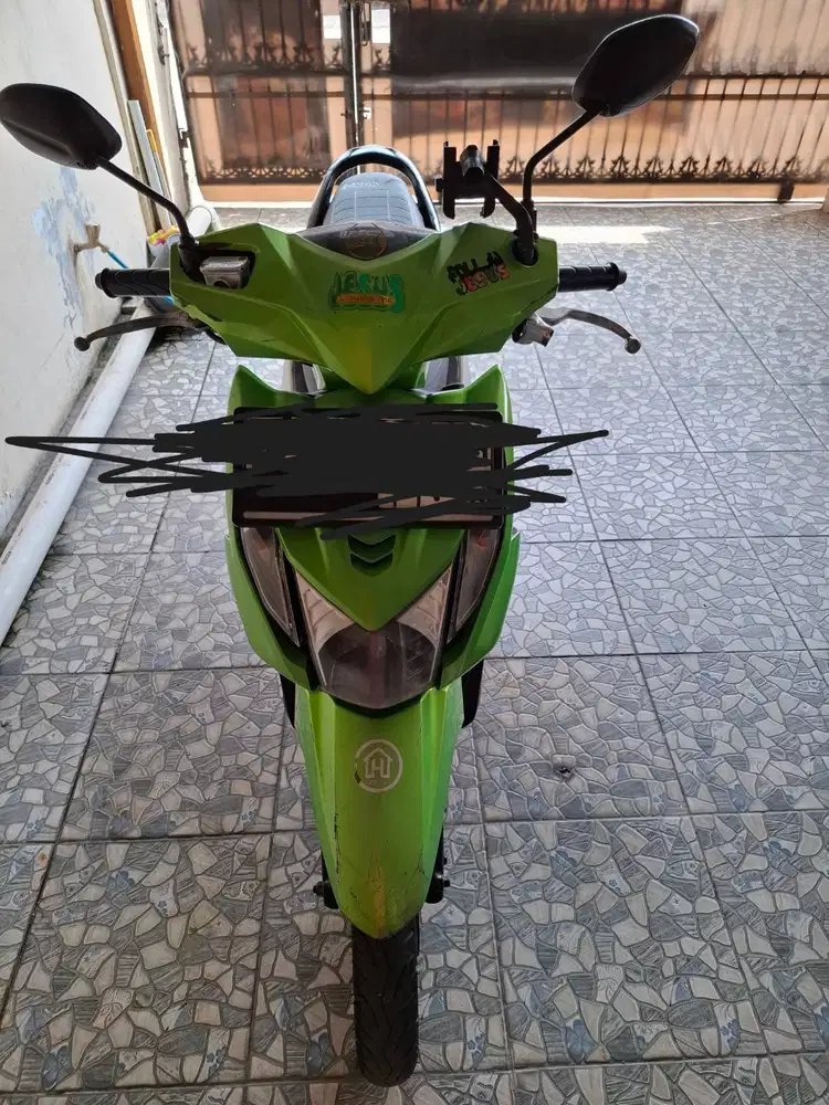 Honda beat F1s Hijau Putih Matic