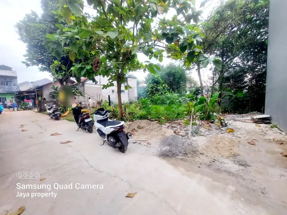 Tanah murah di jatiluhur jatiasih kota bekasi LT.335m shm msk mobil
