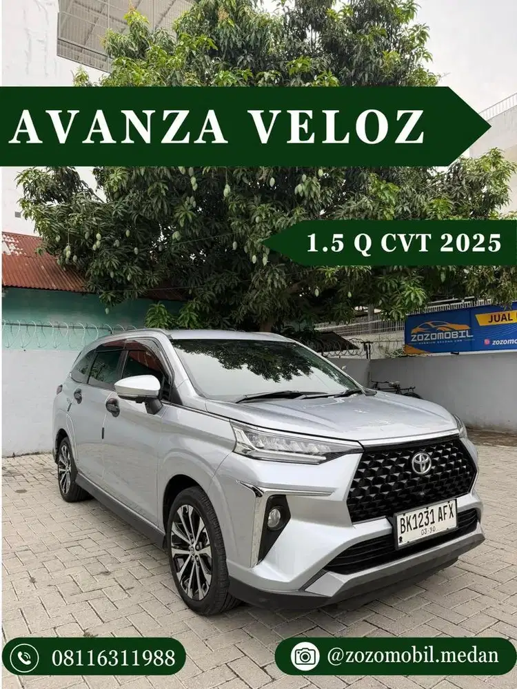 Toyota Veloz 1.5 Q CVT 2025 Perfect