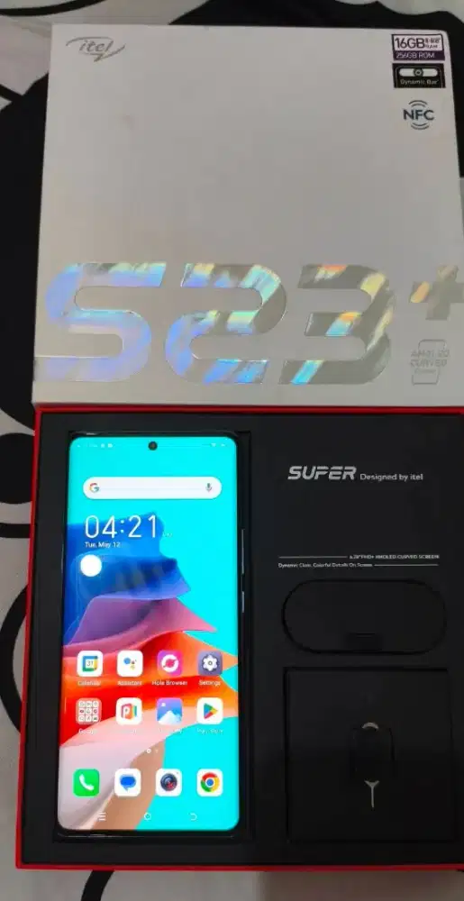 itel s23+ Amoled FHD+, Ram 8+8/256gb NFC