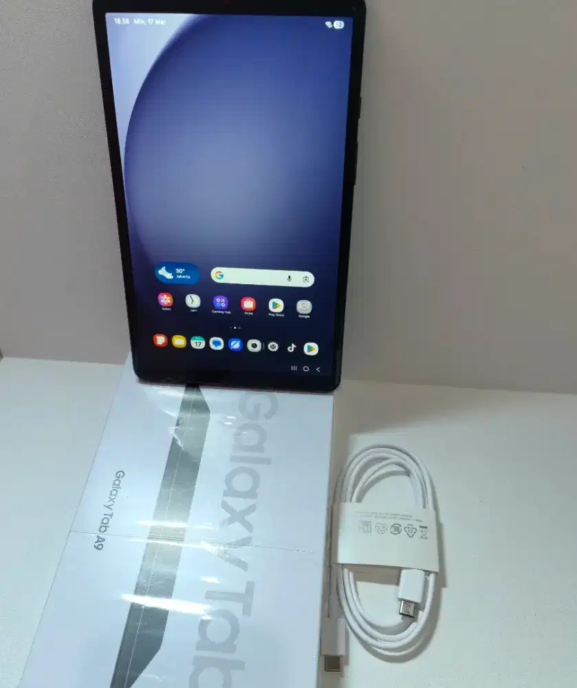 DIJUAL CEPAT SAMSUNG GALAXY TAB A9 WARNA GRAPHITE RAM 4GB/64GB