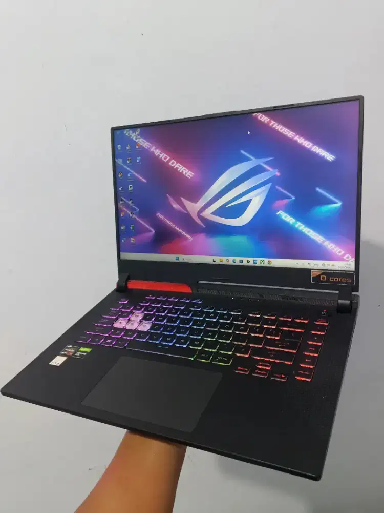 Laptop Asus ROG G513IH Ryzen 7-4800H Fullset