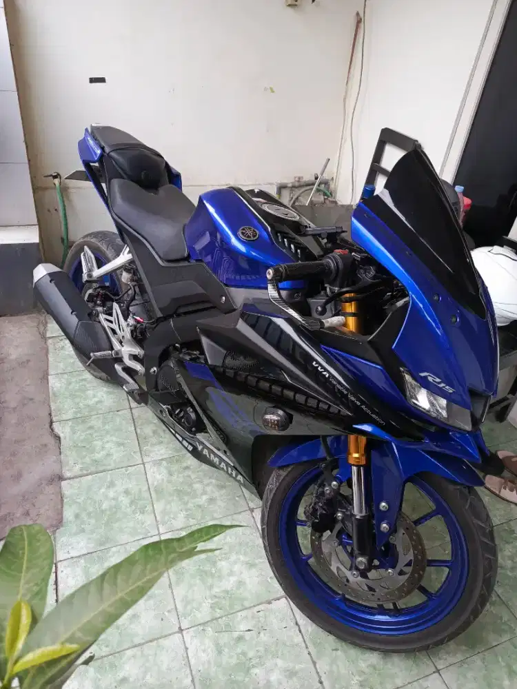 R15 V3 2021 Lengkap 19.5jt nego santai pajak off Januari 2026