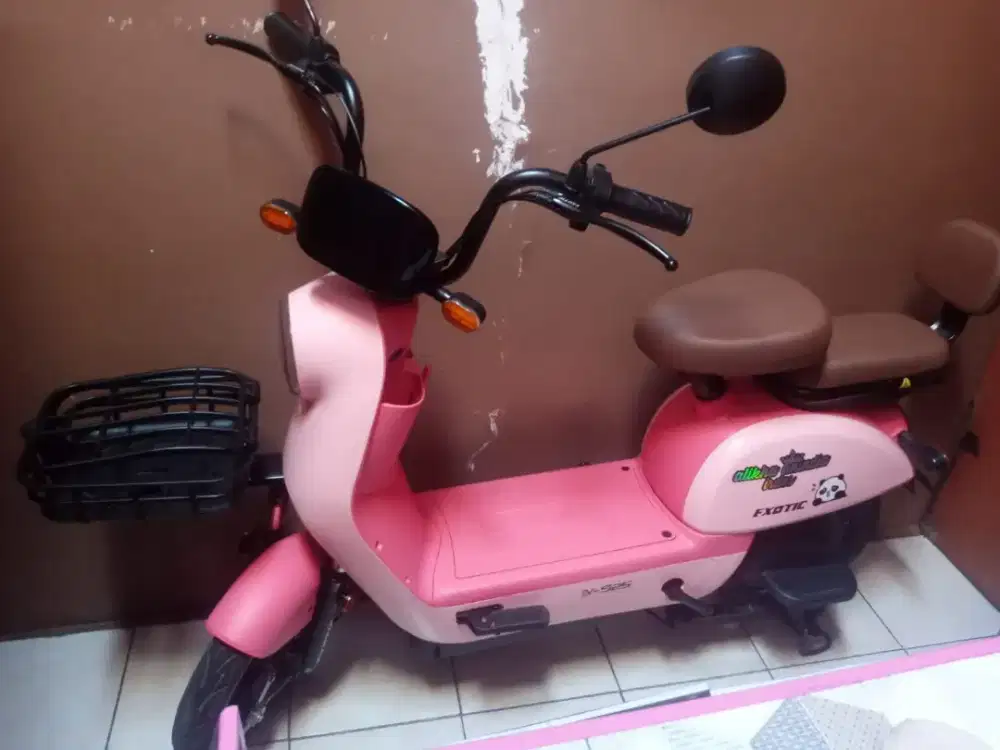 Sepeda listrik merek exotic