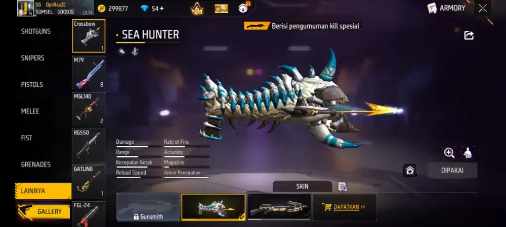 AKUN FREE FIRE MURAH