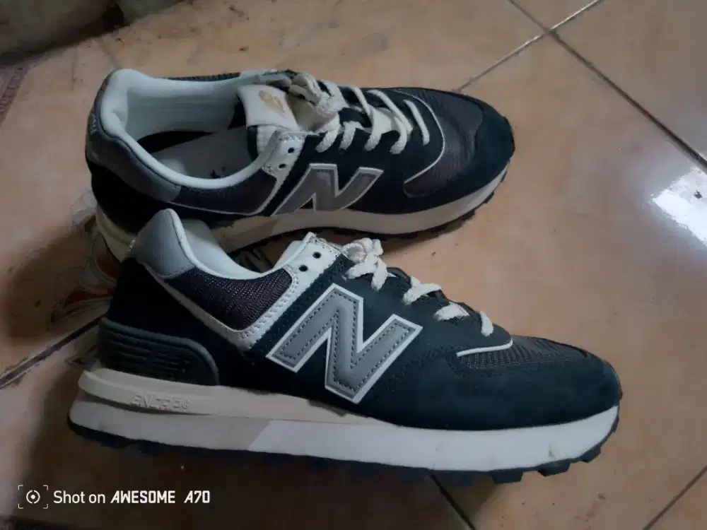 jual sepatu nb 574 legcy blck