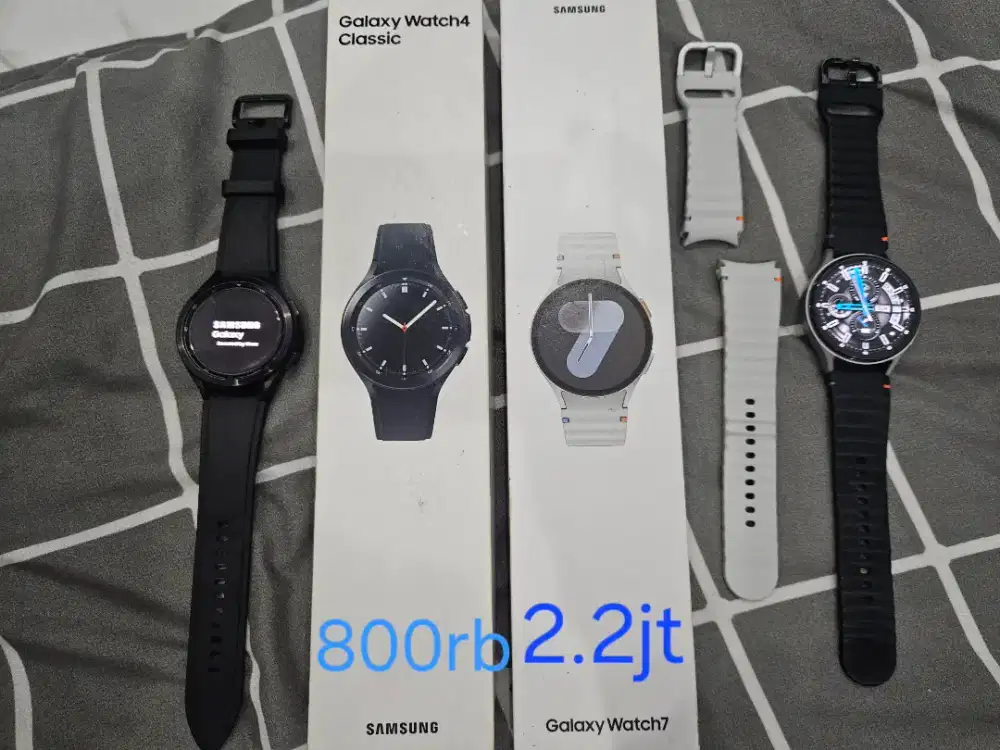 Samsung Galaxy Watch 4 Classic 46mm n Watch 7 44mm Resmi